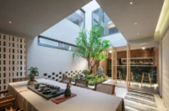 Jiuhua Mountain Yanqi Yuting Courtyard Light Intelligent Mountain View Holiday Beauty Su