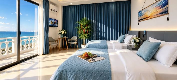 Meizhou Island • Wang Island • Ocean-View Villa with Sunset and Cloudline Hoteles en Putian