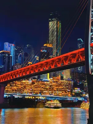 FUNGEE River View Hotel (Hongya Cave, Jiefangbei Pedestrian Street, Chongqing) - Hot Springs