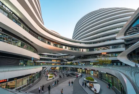 베이징 자라이 서비스 아파트 (갤럭시 SOHO 차오양먼 지하철역)