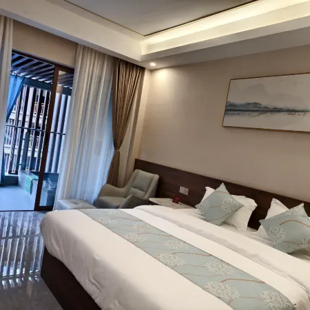 Yingyueju · Hot Spring Private Bath · Boutique Stay (Gupo Mountain Scenic Area Distribution Center)