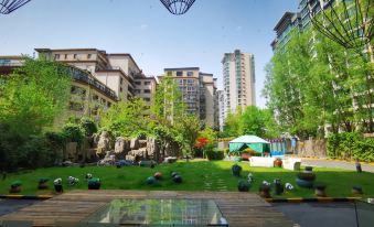 revised and improved for recreational activities, is visible in the background at Holiday Inn Express Beijing Dongzhimen