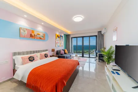 Aiqi Seaview Audio-Visual Theme Hotel (Moon Bay Coastal Tourism Resort) Отели в г. Янси