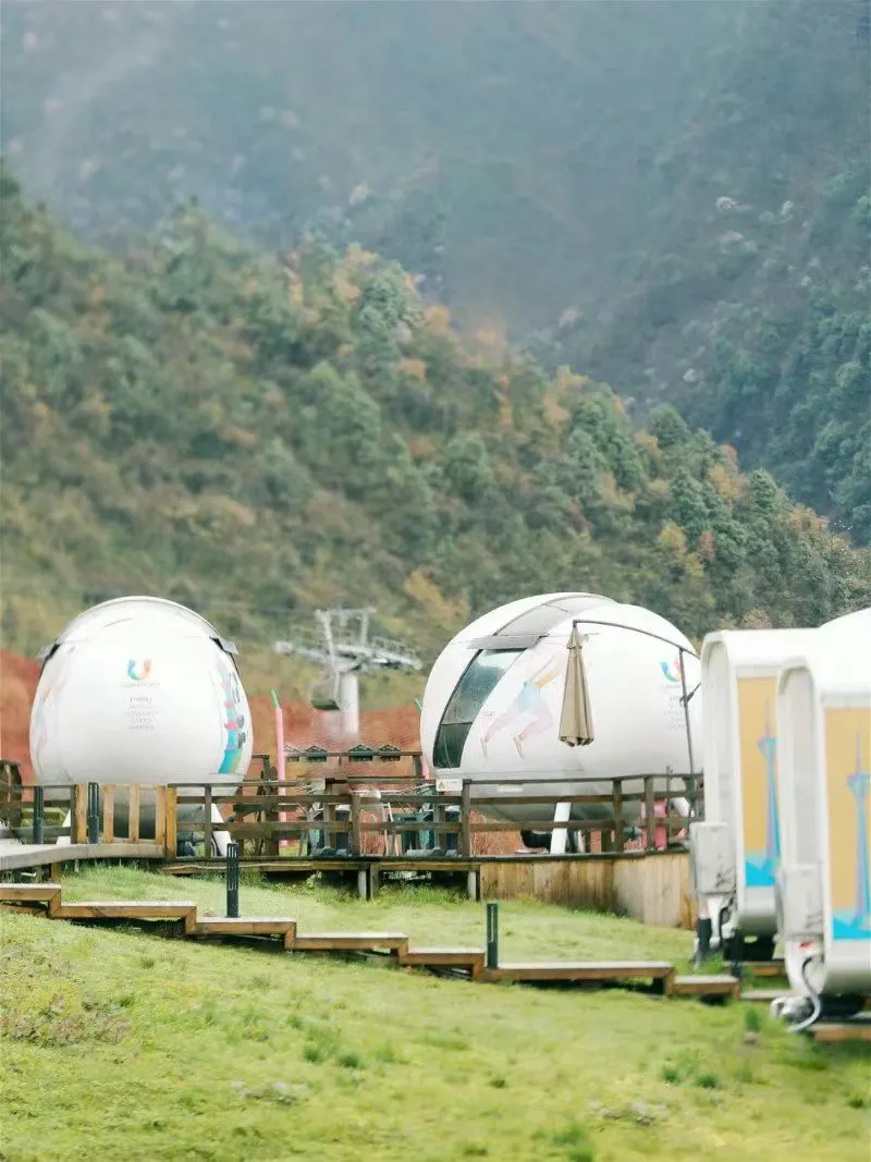 Deshell Turtle Camp Hotel (Daqi Xiling Snow Mountain Branch) Zimmer Photos