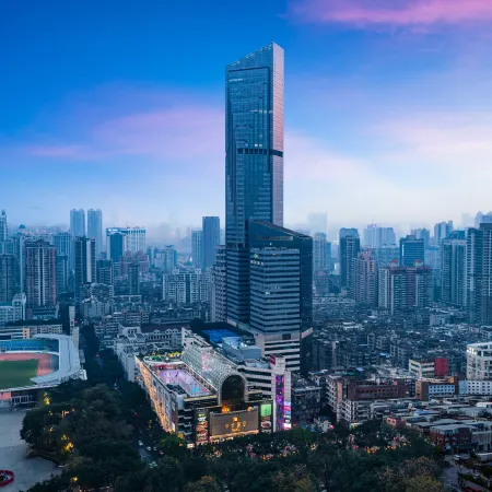 Guangzhou Beijing Road Pedestrian Street Zhonghua Plaza Gerui Residence Отели рядом с достопримечательностью «Юэсю»