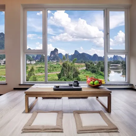 Yangshuo Water Riverview Villa (Yangshuo Impression Liu Sanjie Scenic Area)