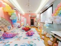 漫鹿Ins设计酒店(西安大明宫西地铁站店) - 粉色轻甜大床房