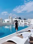 Cloud Man Road Santorini Riverview Resort (Gaozhuang Xishuangjing Xingguang Night Market) - 홈스테이