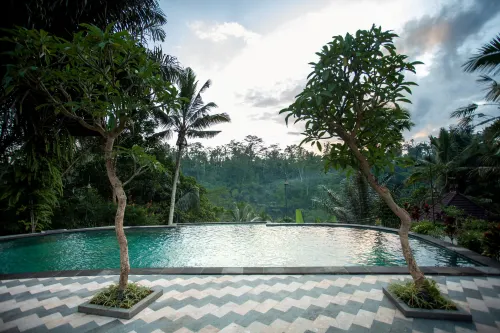 Campuhan Sebatu Resort - con vistas a la montaña