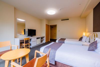 スタンダードツイン（禁煙） 亀の井ホテル 潮来の写真