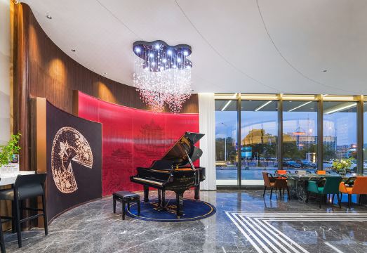 호텔 조식 전경