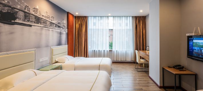 Green Land Hotel Hotéis em Dazhou