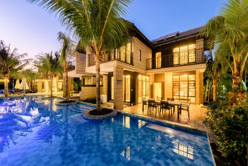 วิลล่าและบีแอนด์บีโอเรียนทัลเมดี้ ฮ็อตสปริง ซานย่า - น้ำพุร้อน