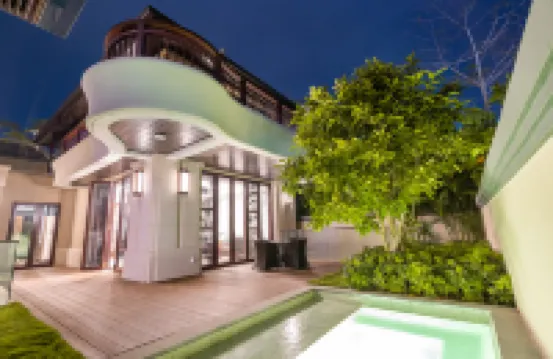 三亞海棠灣路森海岸泳池別墅（亞特免税城店）