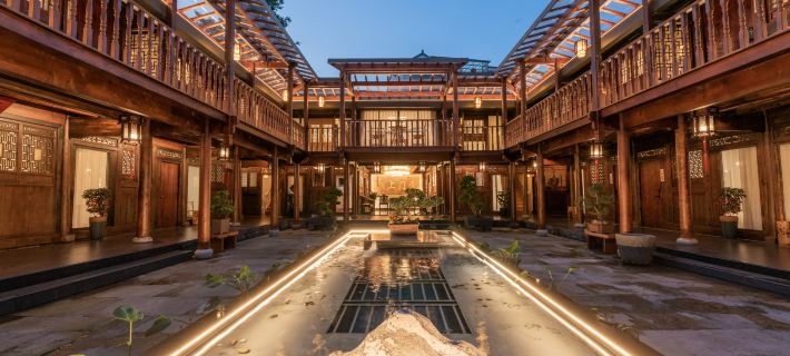 Lake Side Hotel Hotele w: Powiat Pan'an