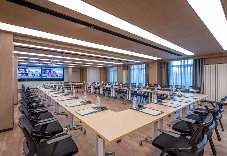 오렌지 호텔 베이징 왕징의 깔끔한 외부 모습