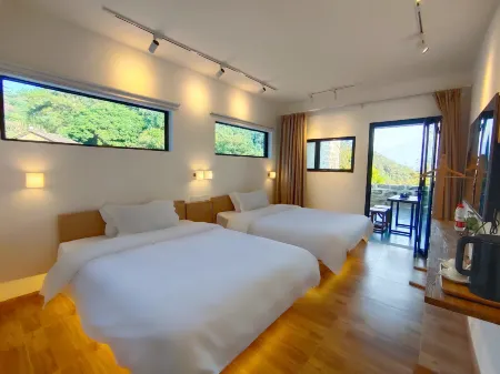 Yuelan·Muyi Shanju Holiday House Отели рядом с достопримечательностью «Xinxing Tianlushan Resort»