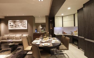 70平方メートルワンベッドルームスイート マカティ ダイヤモンド レジデンス マニラの写真