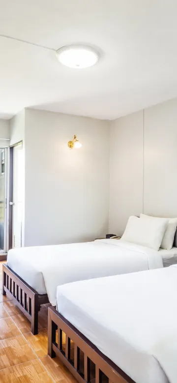 ห้องมาตรฐานเตียงแฝด - ไม่มีที่จอดรถ