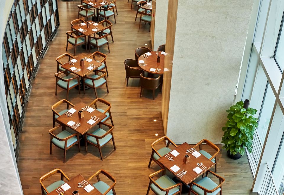 하얏트 리젠시 옌톈의 뷰가 멋진 객실 모습