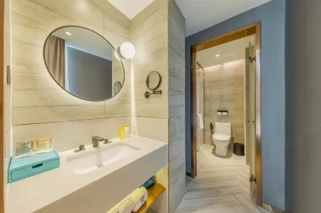 Linyi Lushang Olympic Sports Centre Lanou International Hotel Отели рядом со станцией Linyi North Railway Station