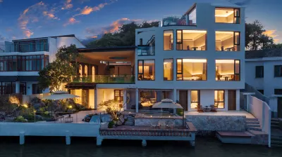 寧波東錢湖廬願民宿 濠河公園附近的飯店