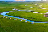Hulunbuir Old Barag Banner Morigele River Cloud Ranch Hotels in 