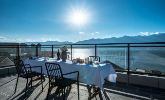 Dali romantic sea area designer holiday sea view villa