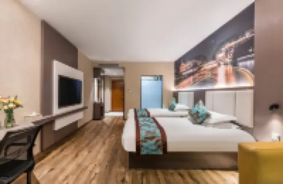 Peace & Ease Hotel (Suzhou Jinji Lake Expo Center) Hotels near Suzhou Industrial Park Railway Station