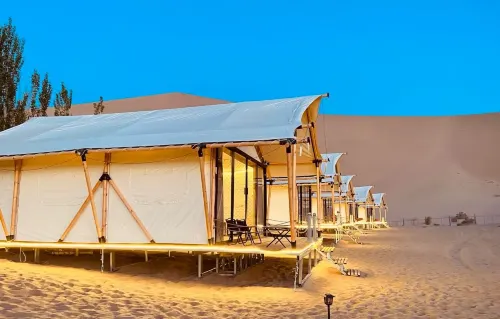 Dunhuang Muye Xiaozhu Desert Camping Base