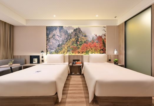 좡허 호텔 로비 전경