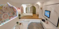Heyuan Snail House Theme Apartment Renrenle Flagship Store - Romantische Ronde Bed