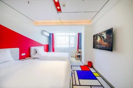 Yuncheng Tomato Hotel (Nanfeng Plaza Municipal Government Store) Отели рядом со станцией Yuncheng Railway Station