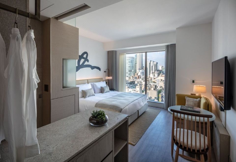 젠티스 오사카의 아늑한 로비 라운지 공간