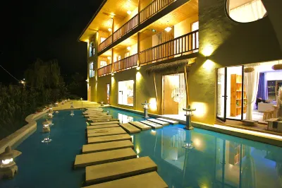 Hailuogou shore light stay at home
