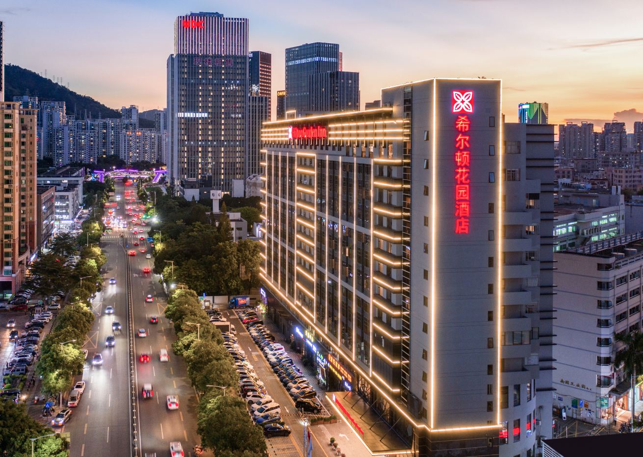 深圳南山大道希爾頓花園酒店