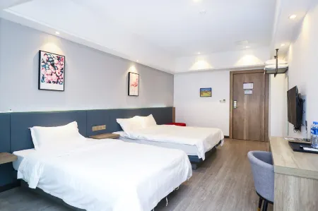 Zhuhai New Aolin Apartment (Tangjiawan Station) Отели рядом с достопримечательностью «Zhuhai Branch of Beijing Normal University Dormitory»