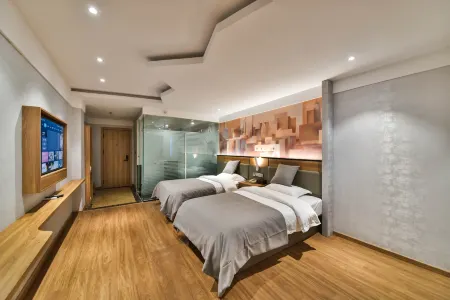 Quanzhou Luxury Business Travel Hotel (Exhibition City Baijie Shangyuecheng Branch) Отели рядом с достопримечательностью «Suyan Temple»