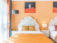 珠海克里丝汀复式套房国际公寓 - 轻奢豪华双床房