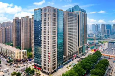 James Joyce Coffetel Hotel (Shijiazhuang Zhongshan East Road Nansantiao Ping'an Street Subway Station) Hotel in zona Dashiqiao