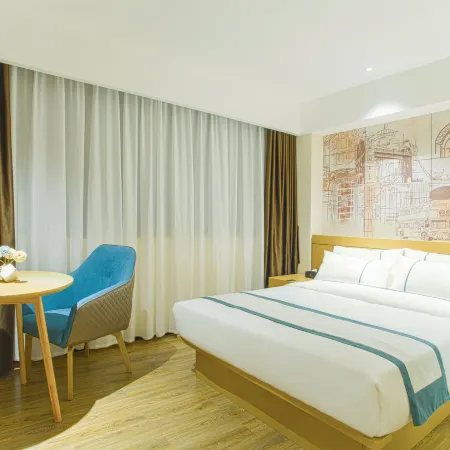 Mianzhu Huasheng Express Hotel (Lufu Shijia) Hotéis em Mianzhu