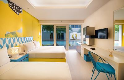 デラックスプールサイドルーム アストリア カレントの写真