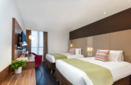 カンパニーユホテル（蘇州工業園区獨墅湖高教區通園路南地下鉄駅） メドロン (呉中モール店)周辺のホテル