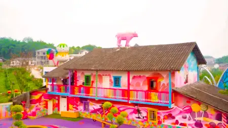 Zhongxian orange source の candy town