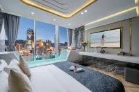 Chongqing Yunmu Lijin High-altitude River View Hotel (Jiefangbei Raffles City Branch) Отели в г. Улица Nanbin road