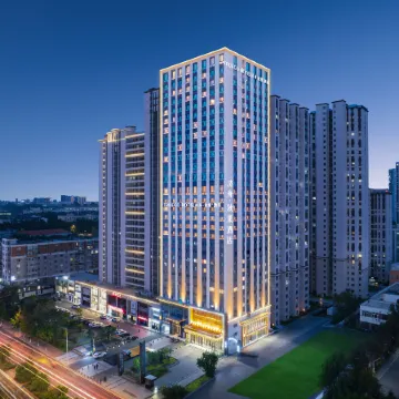 Jizhou Qiuguo Hotel (Harbin West Railway Station & Heilongjiang University Metro Station Branch) Отели рядом с достопримечательностью «Heilongjiang University Gymnasium»