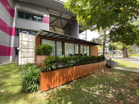 Shipping Container Hotel at One-North