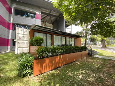 Shipping Container Hotel at One-North Hotel dekat Jurong East Sports Center