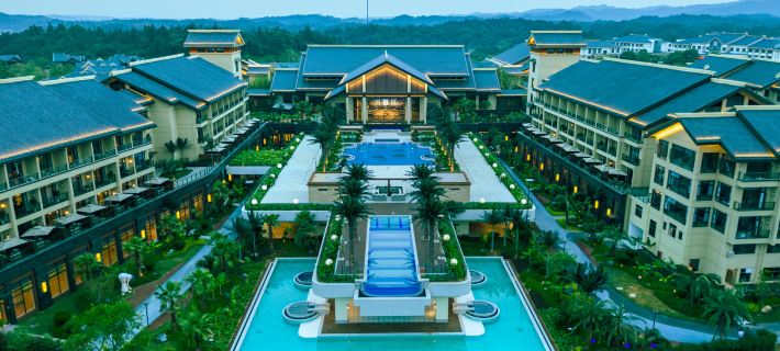 XinYu  Fairy Lake Tianmu Hot Spring Resort Hotel Hotele w: Xinyu