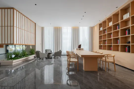 Boshixi City View Audio-Visual Apartment, Chengdu Area Publik Photos